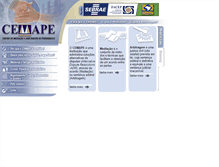 Tablet Screenshot of cemape.org.br